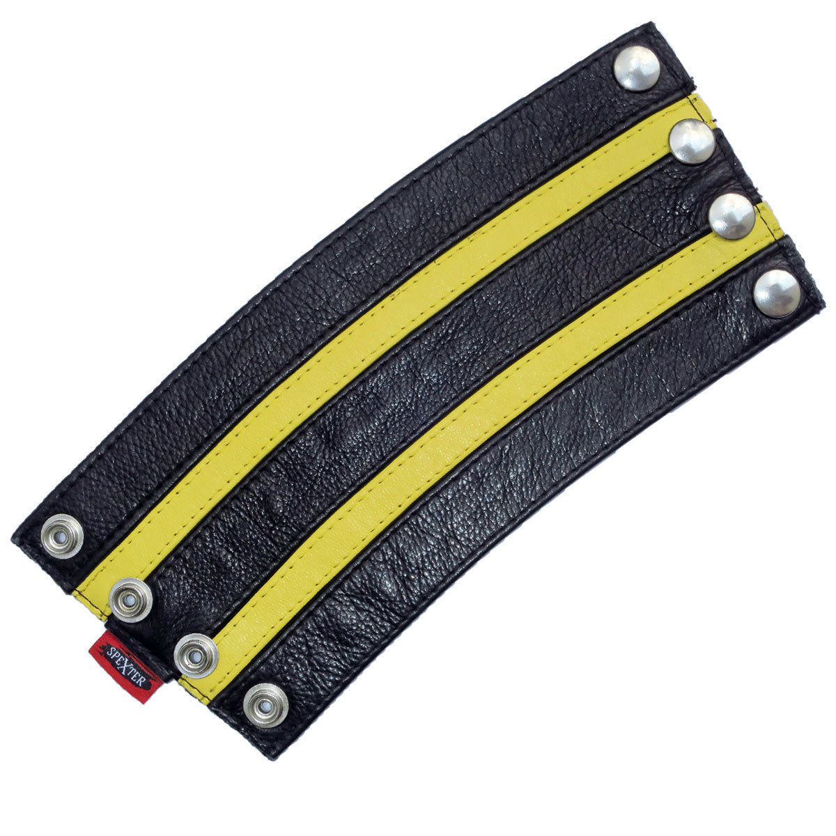 Armband SPEXTER DELUXE mit 2 gelben Streifen