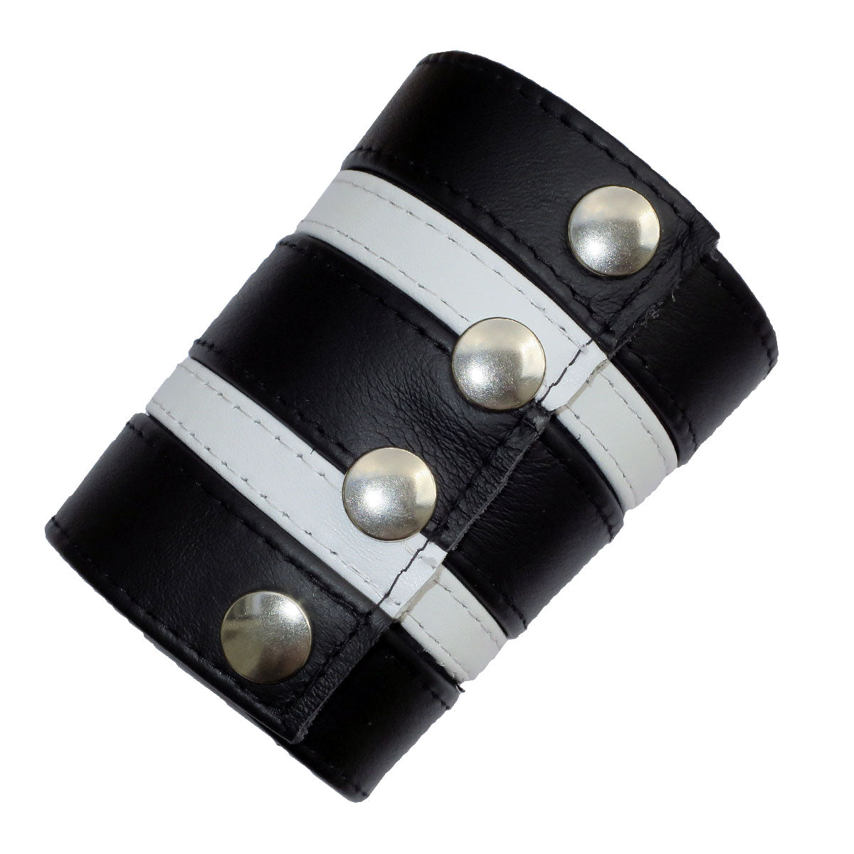Armband SPEXTER DELUXE mit 2 weißen Streifen