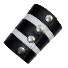 Armband SPEXTER DELUXE mit 2 weißen Streifen