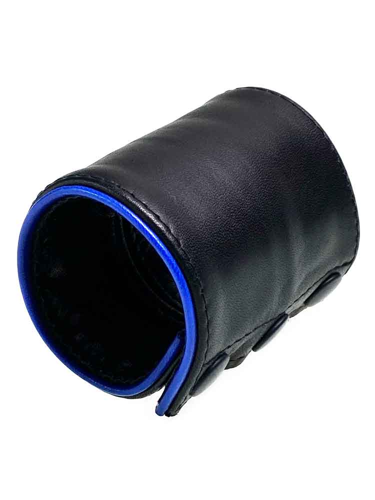 Arm-Geldbeutel, 2 schmale Streifen BLAU