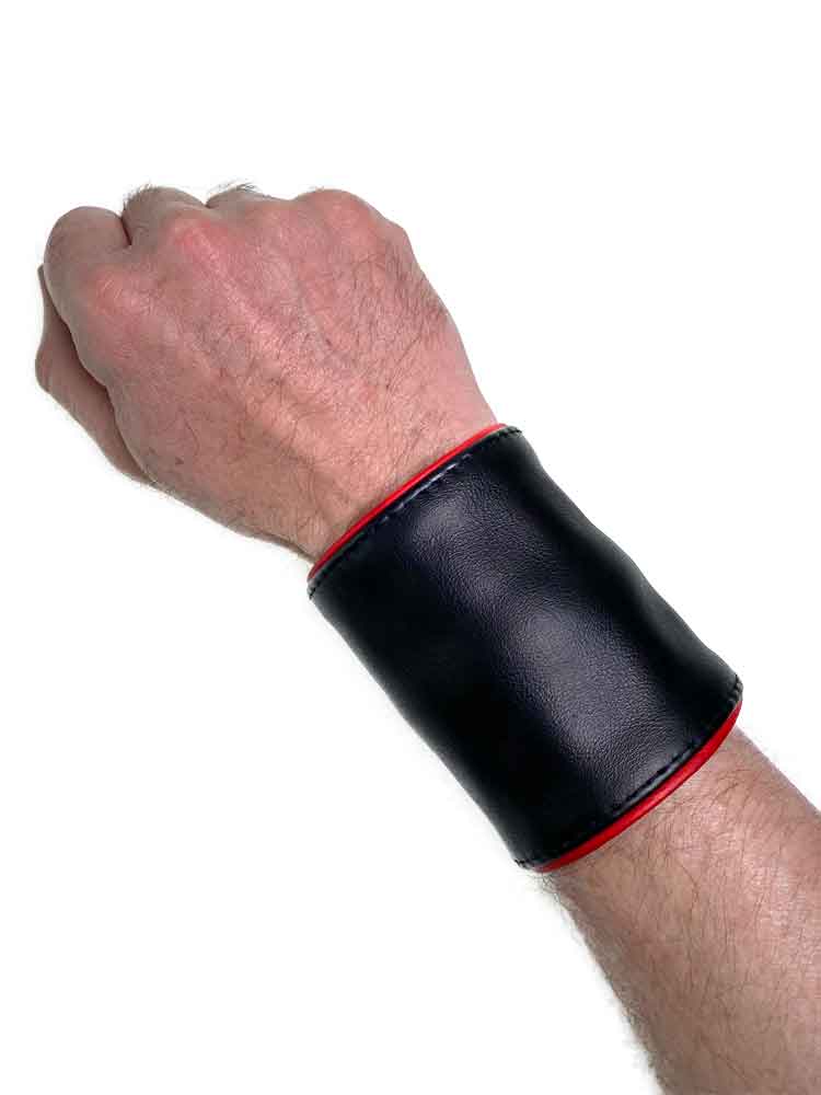 Arm-Geldbeutel, 2 schmale Streifen ROT