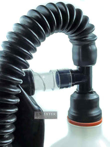 Aroma-Inhalator-Flasche mit Schlauch + Atembeutel