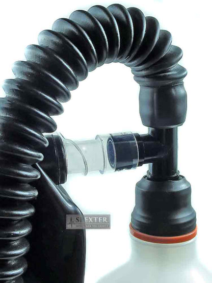 Aroma-Inhalator-Flasche mit Schlauch + Atembeutel