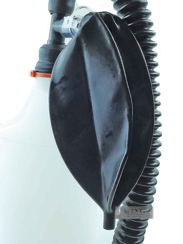 Aroma-Inhalator-Flasche mit Schlauch + Atembeutel