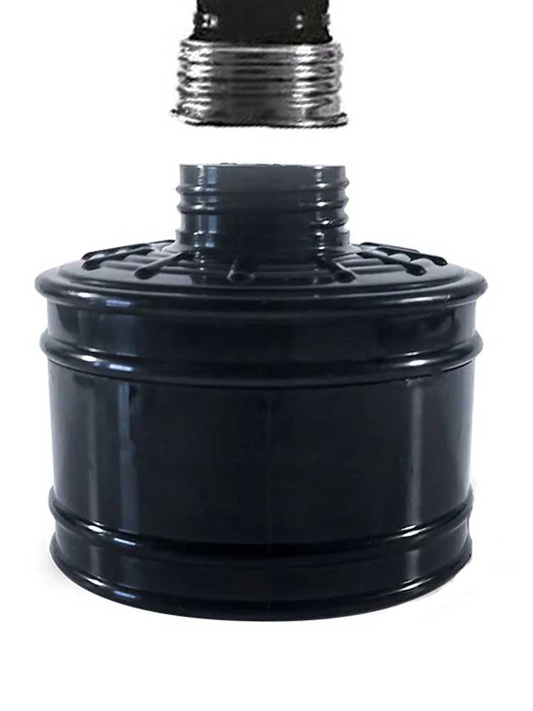 Aromafilter für Gasmasken leer