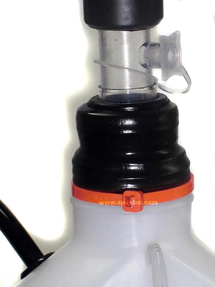 Aroma-Inhalator-Flasche mit Schlauch + Sprudeleffekt