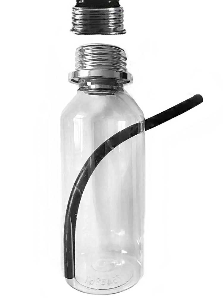 Aroma-Inhalator-Flasche mit Sprudeleffekt