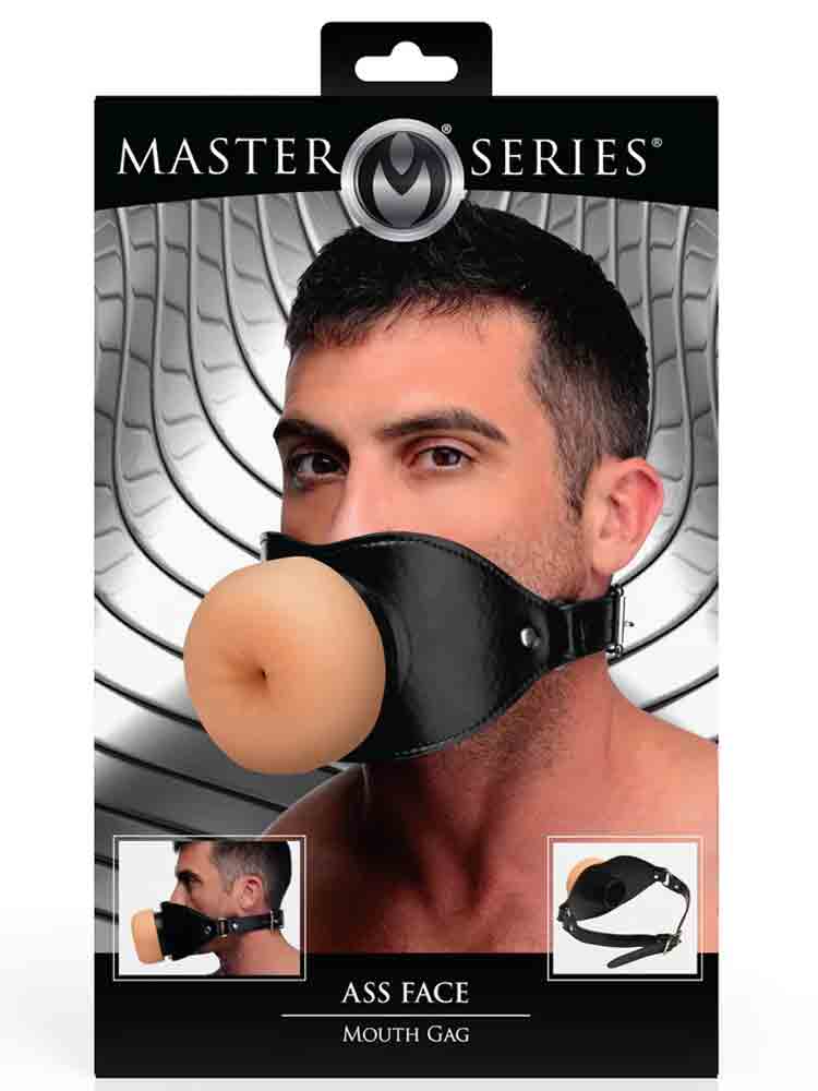 Ass-Face Pussy-Boy Knebel - abschließbar