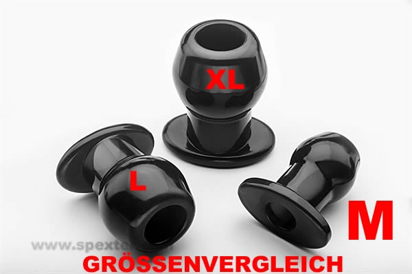 Tunnel-Plug, # M schwarz
