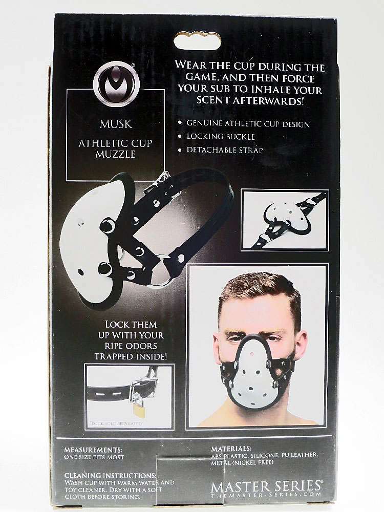 Athletic Cup Knebel Muzzle - abschließbar