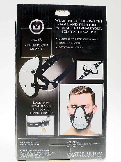 Athletic Cup Knebel Muzzle - abschließbar