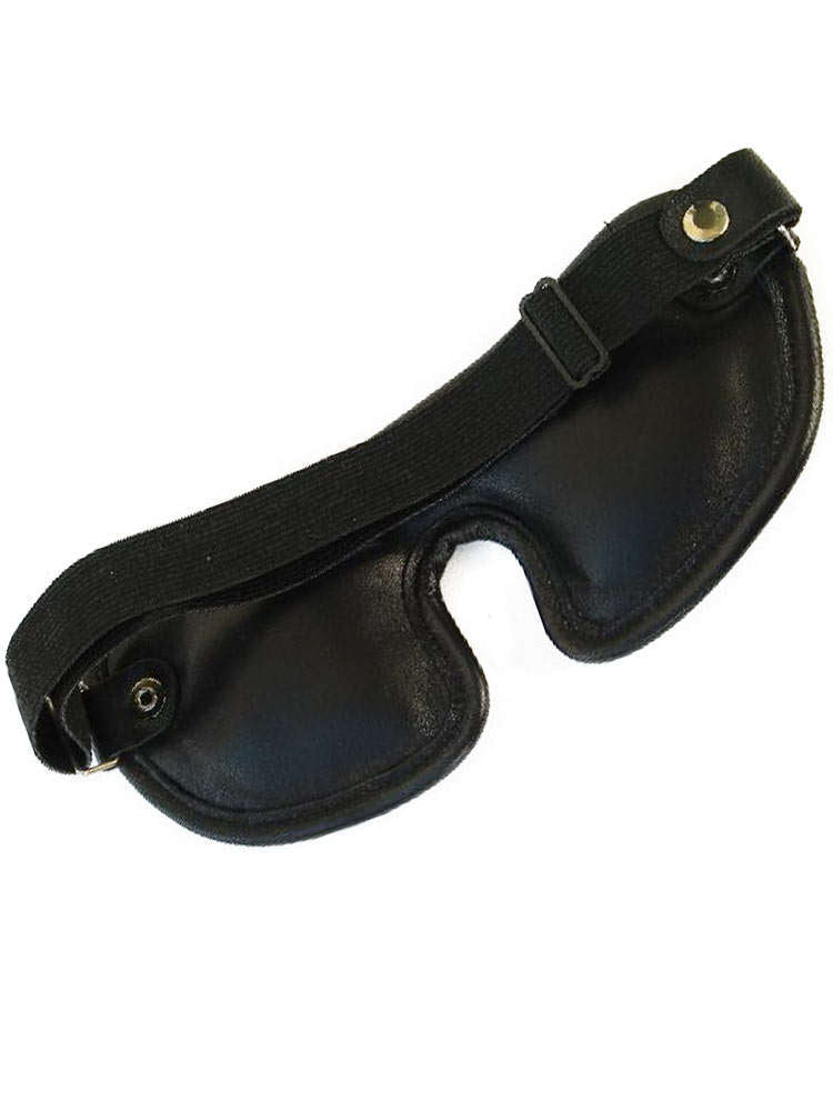 Augenbinde gepolstert mit Gummizug, schwarz