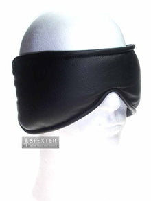 Augenbinde gepolstert, schwarz XXXL