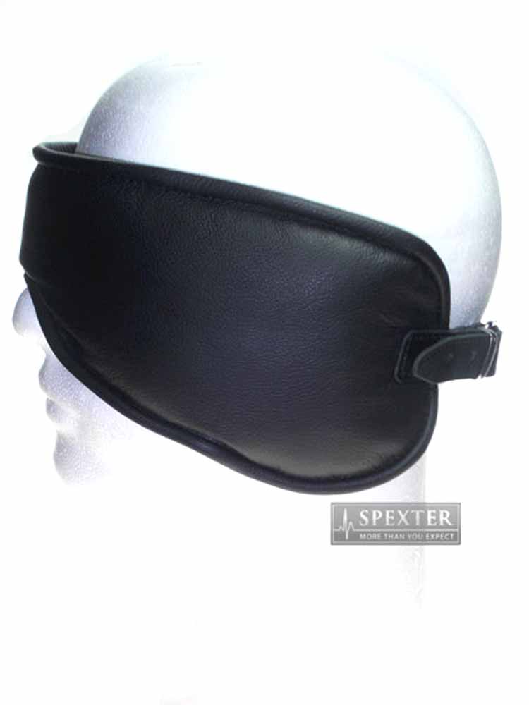 Augenbinde gepolstert, schwarz XXXL