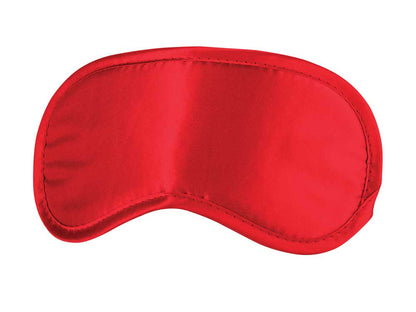 Augenbinde Schlafmaske - einfach, rot