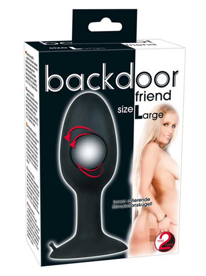 BACKDOOR FRIEND Rotationskugel-Plug Größe L
