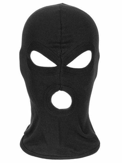 BALACLAVA-Sturmhaube dünn Baumwolle schwarz