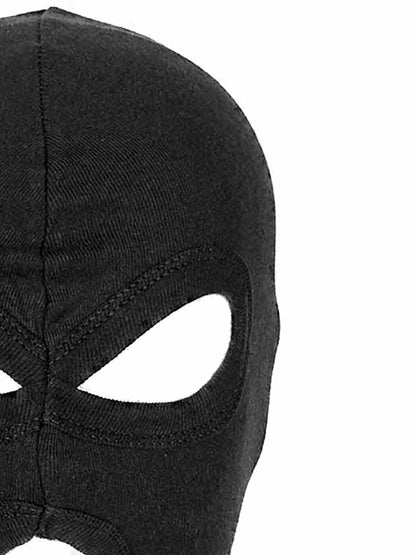 BALACLAVA-Sturmhaube dünn Baumwolle schwarz