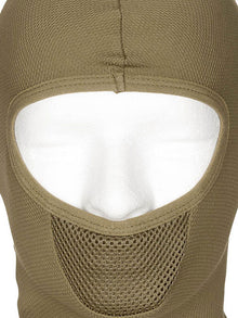 Balaclava "Tactical", 1-Loch, tropenbraun