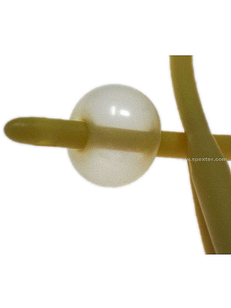 Ballon-Dauer-Katheter aus Latex / Silikon 10er Pack