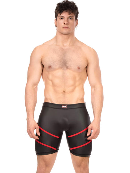 BARCODE Biker Short NURU schwarz-rot