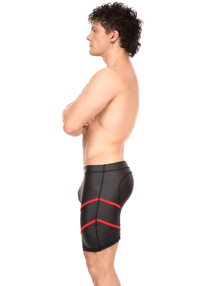 BARCODE Biker Short NURU schwarz-rot
