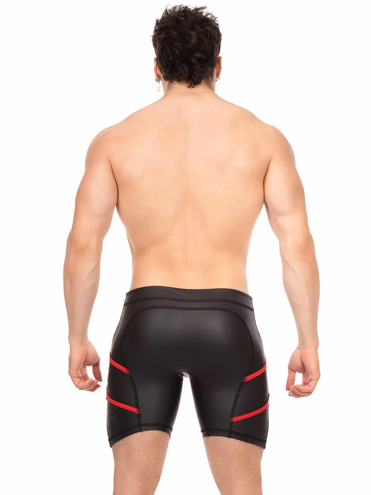 BARCODE Biker Short NURU schwarz-rot