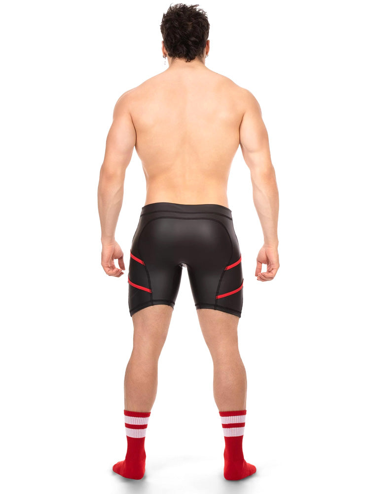 BARCODE Biker Short NURU schwarz-rot