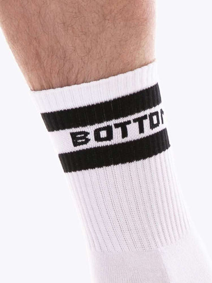BARCODE BOTTOM Fetish Half Socks