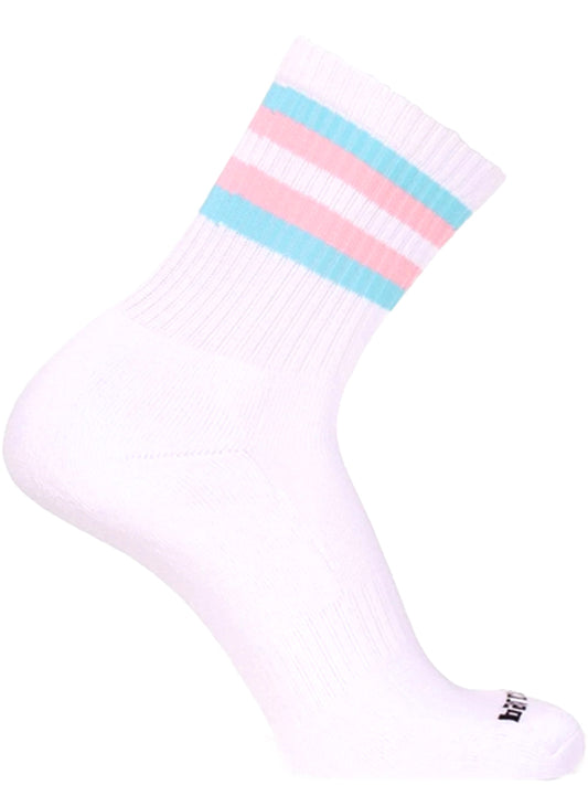 BARCODE Half Fetish TRANS Socks