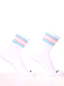 BARCODE Half Fetish TRANS Socks