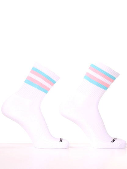 BARCODE Half Fetish TRANS Socks