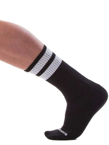 BARCODE Gym Socks schwarz-weiss
