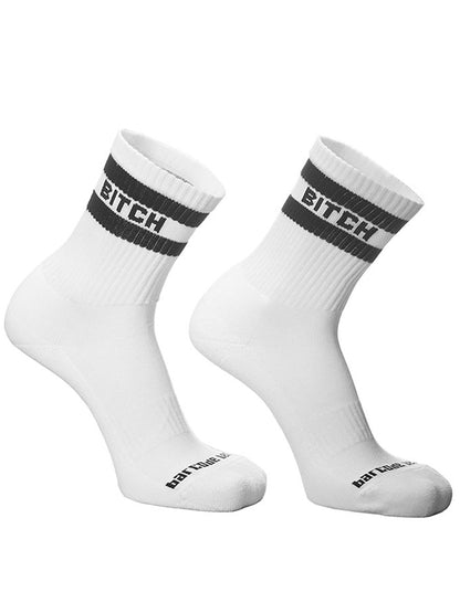 BARCODE BITCH Fetish Half Socks