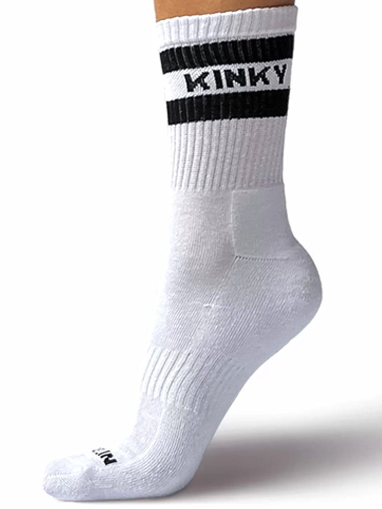 BARCODE KINKY Fetish Half Socks