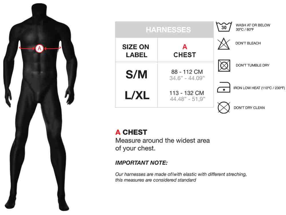 Barcode Harness MATT - rot