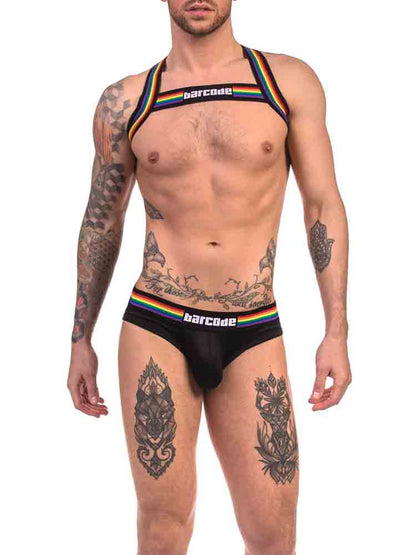 Barcode Harness PRIDE - schwarz