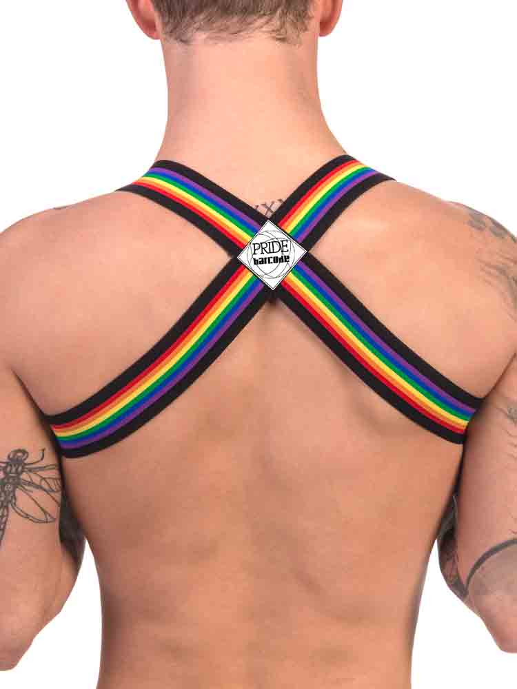 Barcode Harness PRIDE - schwarz