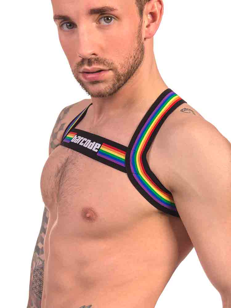 Barcode Harness PRIDE - schwarz