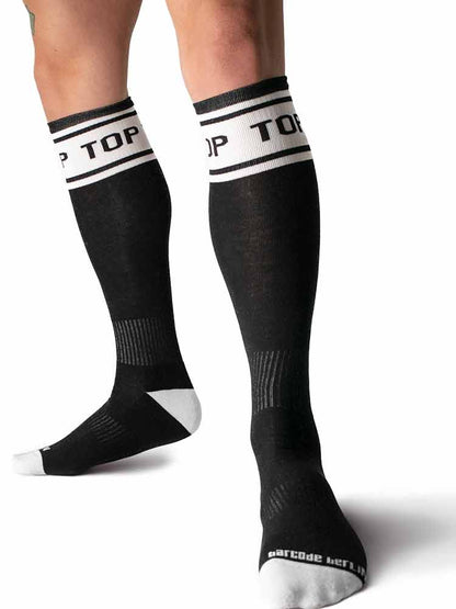 BARCODE Identity Socken schwarz - weiss TOP