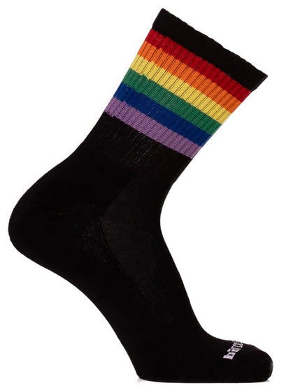 BARCODE PRIDE Half Socks schwarz