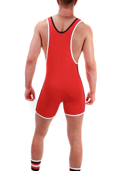 Barcode Singlet ALLAN rot-schwarz-weiss