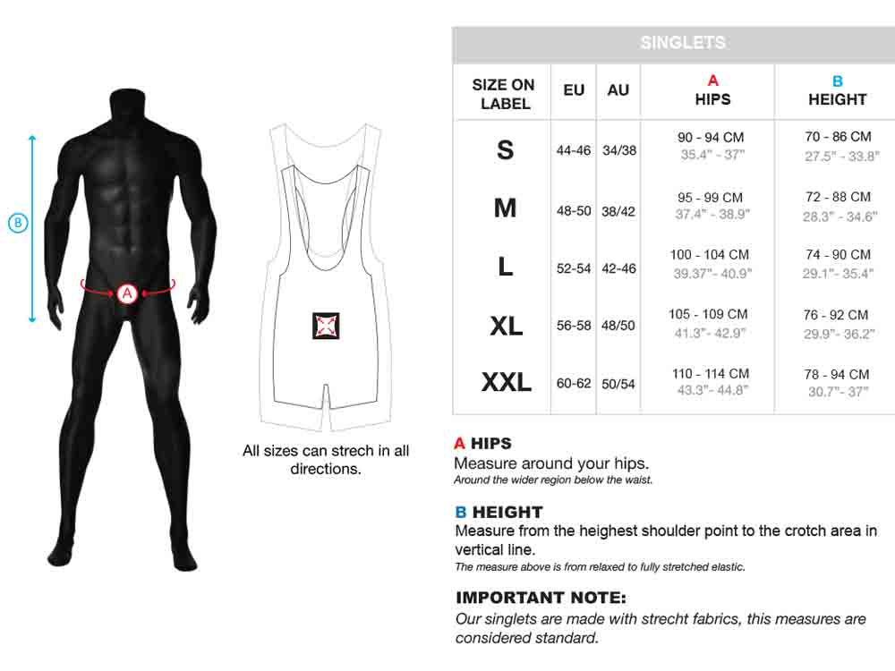 Barcode Singlet ALLAN rot-schwarz-weiss