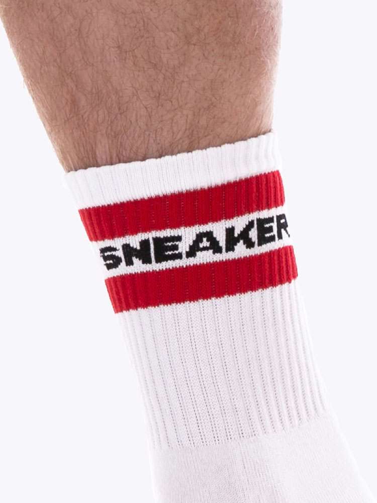 BARCODE SNEAKER Fetish Half Socks