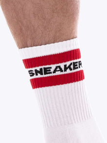 BARCODE SNEAKER Fetish Half Socks