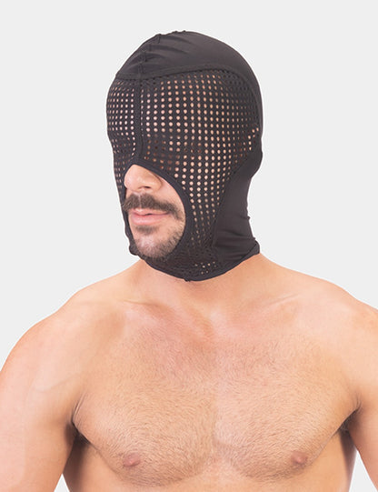 BARCODE Mesh Eye Suck Fetisch Maske ANGEL