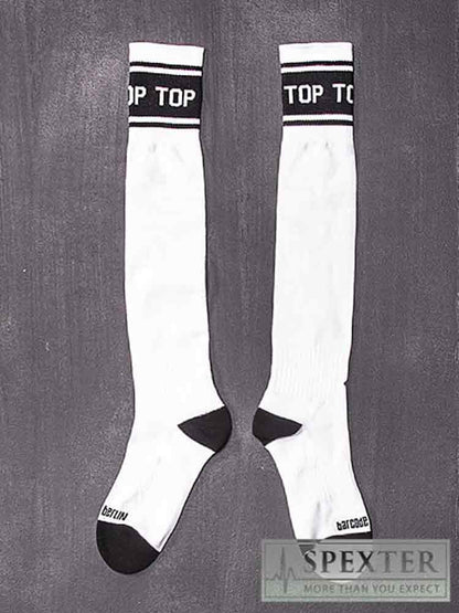 BARCODE Identity Socken weiss - schwarz TOP