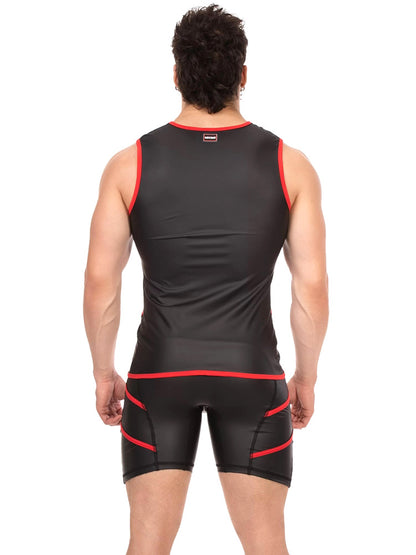 BARCODE Vest ROBIN schwarz-rot
