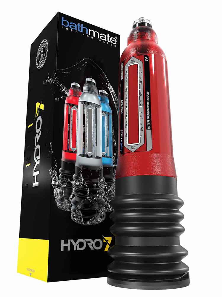 BATHMATE HYDRO 7 Penispumpe - rot