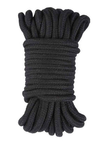 TIE ME UP Baumwollseil 10 Meter – schwarz